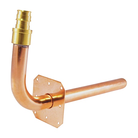 Apollo Apollo Expansion PEX / Pex A 1/2 in. Expansion PEX in to X 1/2 in. D CTS Copper Stub Out EPXSTUBWE12